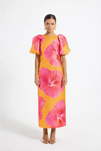 KALANI SLEEVE MIDI