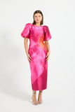 Thea Sleeve Midi : Pink Camellia