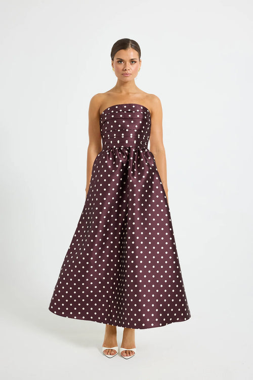 ALISTAIR STRAPLESS MIDI