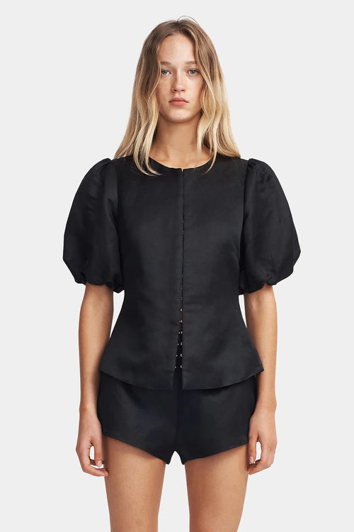 PELLEGRINO TOP BLACK