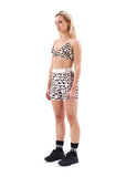 PURSUIT BIKE SHORT IN LEOPARD PRINT