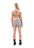 PURSUIT BIKE SHORT IN LEOPARD PRINT