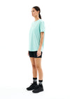 CROSSOVER AIR FORM TEE IN AQUA