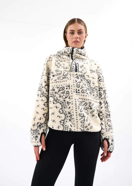 Bandana style hoodie sale