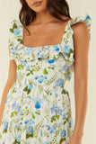 LEON DRESS- BLUE ORCHID