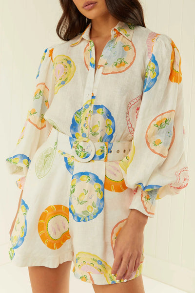 GILI SHIRT- PLATES