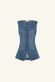 Raquel Vest - Vintage Blue