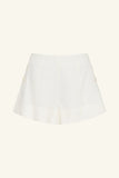Wellington Button Up Short - Ivory
