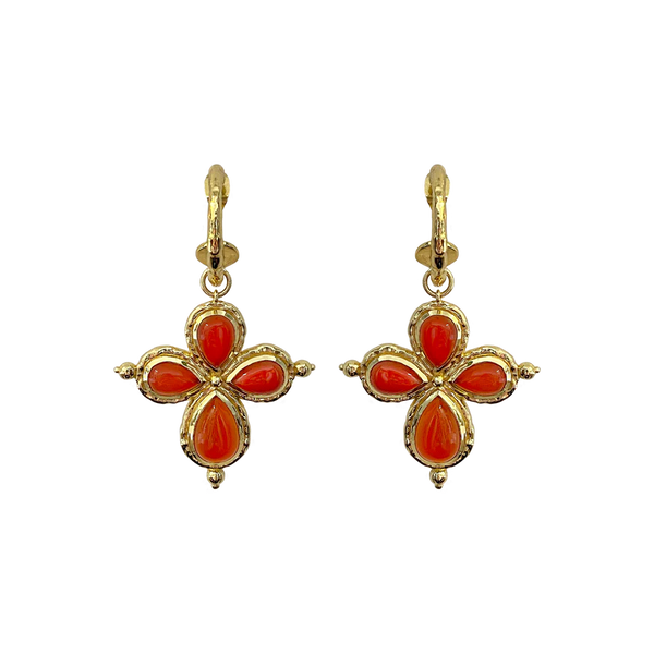 ROSALIA EARRINGS | RED ONYX