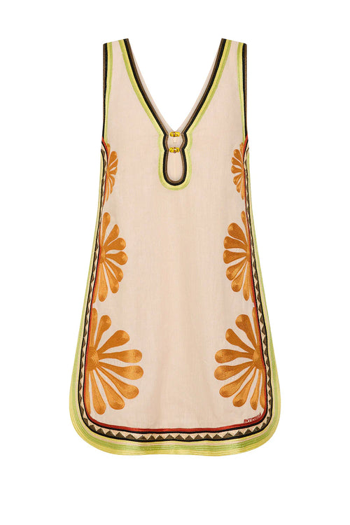 DÉJÀ VU V-NECK MINI DRESS