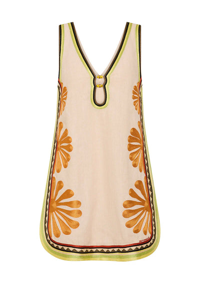 DÉJÀ VU V-NECK MINI DRESS