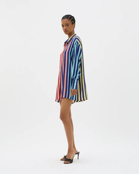 STRIPED OVERSIZED SHIRT