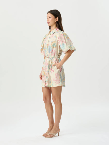 Berkeley Mini Dress- Heritage Bloom