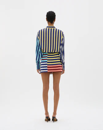 STRIPED OVERSIZED SHIRT