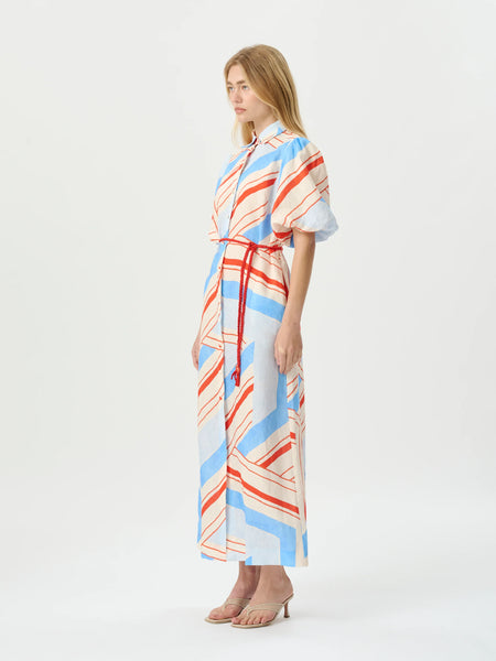 Berkley Dress- Fresco Stripe