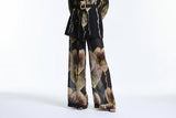 ARISTOLOCHIA ORGANZA WIDE LEG PANTS