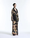 ARISTOLOCHIA ORGANZA WIDE LEG PANTS
