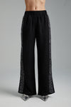 SIG LINEN PANTS- BLACK