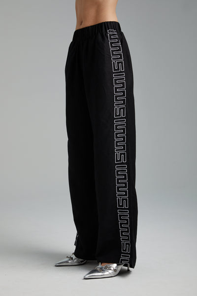 SIG LINEN PANTS- BLACK