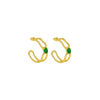 SASCHA EARRINGS | GOLD