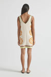 DÉJÀ VU V-NECK MINI DRESS