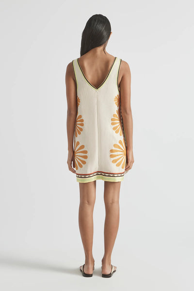 DÉJÀ VU V-NECK MINI DRESS