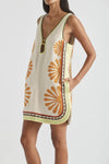 DÉJÀ VU V-NECK MINI DRESS