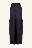 Shae Slouchy Cargo Pant - Aegean Blue