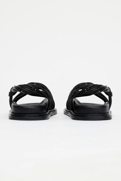 IVERLY KNOT SANDAL- BLACK