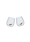 Chilli Glass Tumbler 8.5x10cm