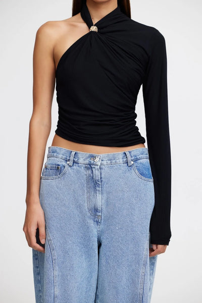 BEWSEY TOP- BLACK