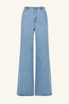 Stella Wide Leg Jean - Mid Blue