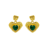 SURI EARRINGS | GREEN AVENTURINE