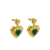 SURI EARRINGS | GREEN AVENTURINE