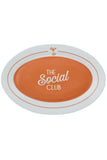 Social Ceramic Oval Large Platter 45.5x33cm