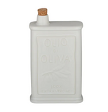 OLIO CERAMIC OIL BOTTLE 12X6X22CM IVORY