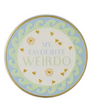 Adage Ceramic Coaster 10cm 6 Asst
