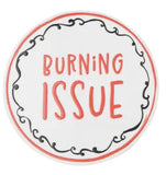 Too Hot to Handle Ceramic Trivet 20cm 2 Asst