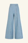 Ellsworth Palazzo Pants - Bleached Blue