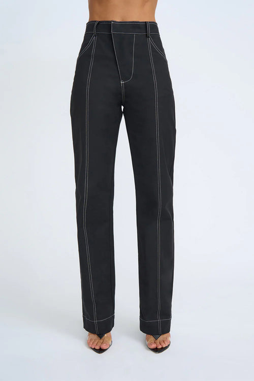 MIDNIGHT PANT - BLACK IVORY