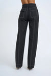 MIDNIGHT PANT - BLACK IVORY