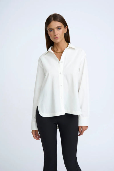 THE SCOOP SHIRT - IVORY