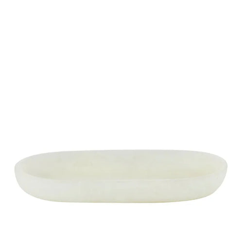 KIP RESIN OVAL TRAY IVORY