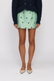 Cielo Mini Skirt- Apple