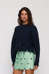 Marisol Knit Sweater- Midnight