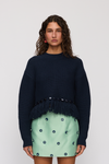Marisol Knit Sweater- Midnight