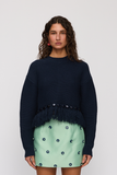 Marisol Knit Sweater- Midnight