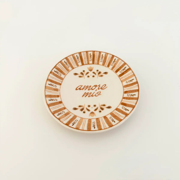 DOLCE VITA CERAMIC DISH 15.5CM