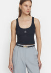 V&W Crop Tank- Black