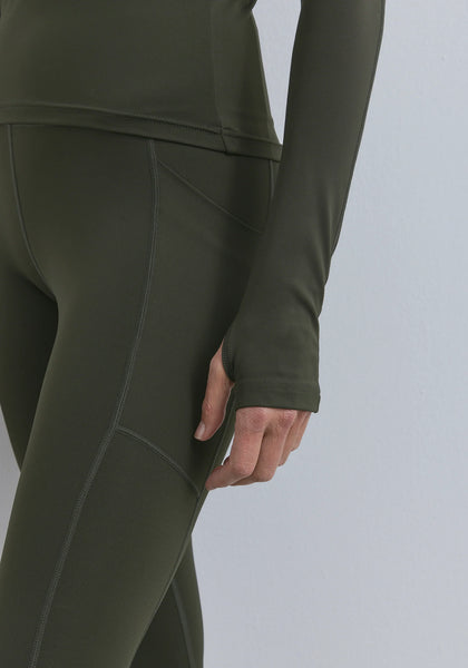 Carbon Legging- Dark Khaki